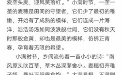 满乡故事短文（一年级短文小故事）