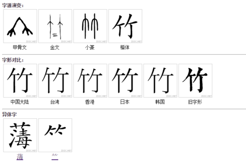 竹上吴下什么字（上竹下勿读什么）-图3