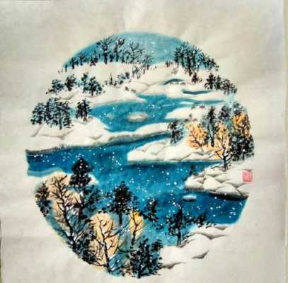 冰雪画用什么宣纸（冰雪画专用纸）-图3