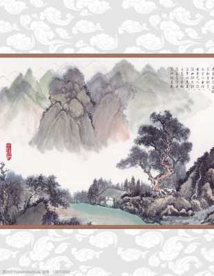 古代风景什么样山水（古代山水风景画图片 自然）-图1