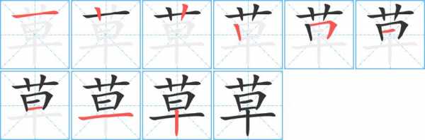 草字第四笔是什么（草字第五画是）-图2