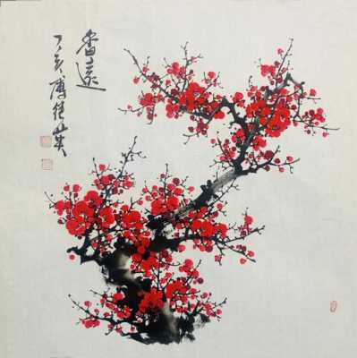 国画梅花欣赏什么（国画梅花欣赏什么颜色好）-图2