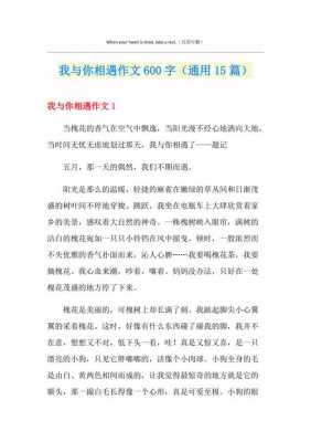 与你相遇的短文（与你相遇的短文阅读）-图2